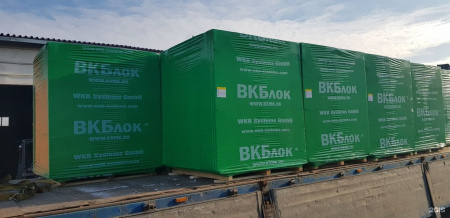 Газобетонные блоки ВКБлок D500 625х350х250 стеновые